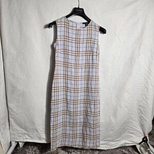 Burberry London Plaid Sleeveless Dress